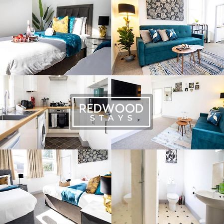 Modern 1 Bed 1 Bath Apartment For Corporates & Contractors, Free Parking, Wi-Fi & Netflix By Redwood Stays Farnborough  Extérieur photo